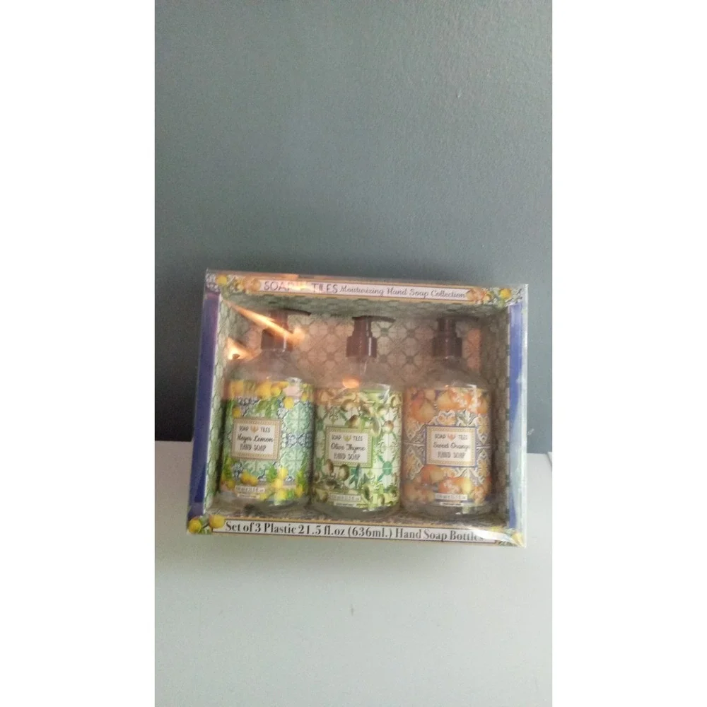 Soap Tress Moisturizing Hand‎ Soap Collection - Meyer Lemon, Olive Thyme